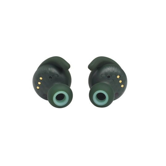 JBL Reflect Mini NC - Green - Waterproof true wireless Noise Cancelling sport earbuds - Detailshot 2